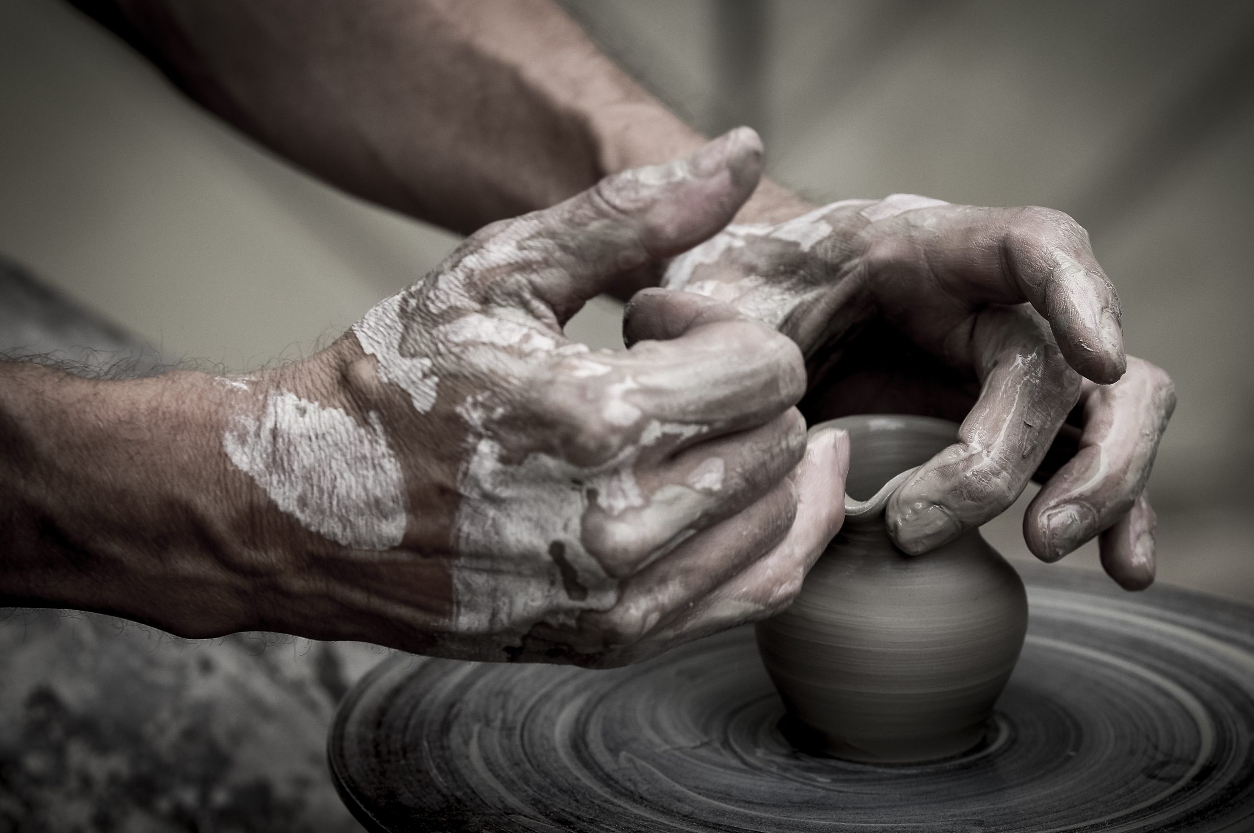 potter's hands